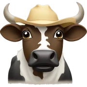 Vaca enamorada sticker