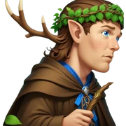 Forest Wizard sticker
