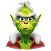 Grinch sticker