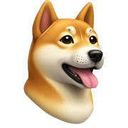 shiba inu dog sticker