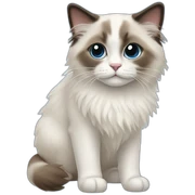 Ragdoll sticker