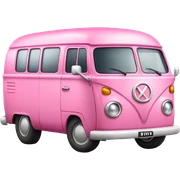 Pink van  sticker