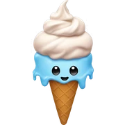 Ice cream sticker