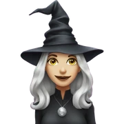 Disco ball witch sticker