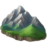 mountains sticker