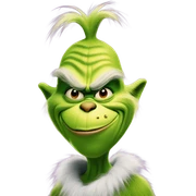 The grinch sticker