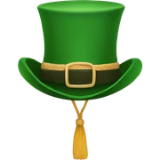 ireland hat upside down sticker