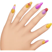 Nails sticker