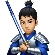 Steadfast Samurai sticker