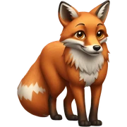 Fox sticker