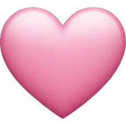 pink heart sticker