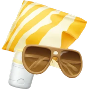 Sunscreen sticker