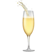 champagne sticker