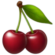 cherry sticker