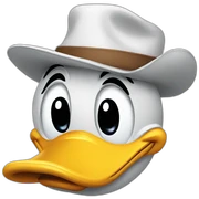 Donald Duck sticker