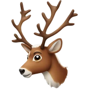 Reindeer sticker