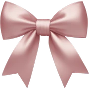 Bow sticker