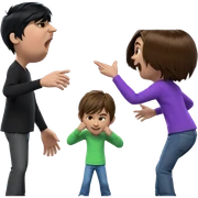 boys in casual shirts sticker