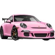 Porches gt3 pink  sticker