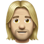 Kurt Cobain  sticker