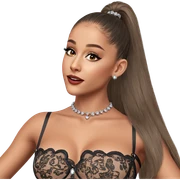 girl in lingerie with jewelry sticker