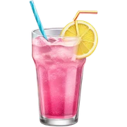 Pink soda sticker