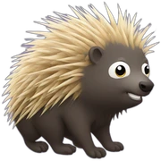 Porcupine sticker