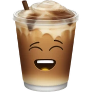Iced coffee sticker