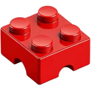 lego piece sticker