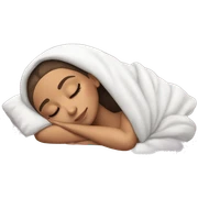 Ariana Grande sleeping sticker