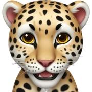 Corazon leopardo sticker