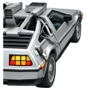 DeLorean time machine sticker