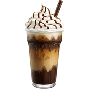 Ice coffee sticker