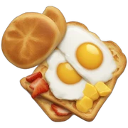 Breakfast sticker