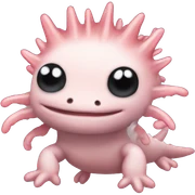 axolotl emote chibi sticker