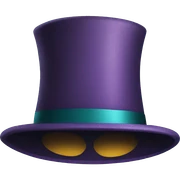 New years hat sticker