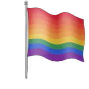 gay flag sticker