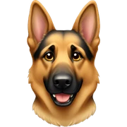 German shepherd  sticker