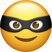Robber emoji sticker