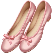 A pink ballerina's shoes  sticker