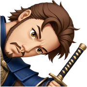 Vigilant Samurai sticker