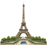 Eiffel tower sticker