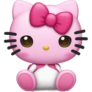 hello kitty enamorada sticker