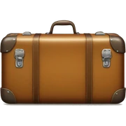 vintage luggage  sticker