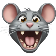 Insane rat sticker