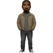 Kanye west sticker