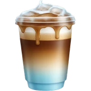 Iced coffe sticker