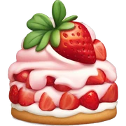 strawberry shortcake  sticker