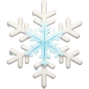 snowflake sticker