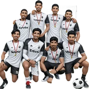 soccer fun with friends sticker